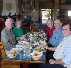 Dr. and Mrs. Ganus, Dr. and Mrs. Shackelford, and Paraskos on Mrs. Ganus' birthday
