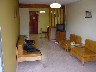 The living room in our apartment