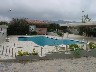 The empty swimming pool