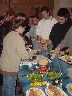The tacos that Mrs. Shackelford and Mrs. Ganus prepared for us