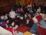 Watching a movie on Valentine's Day