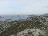 A view of Porto Rafti from the top of a hill