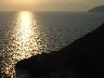 The sun on the sea