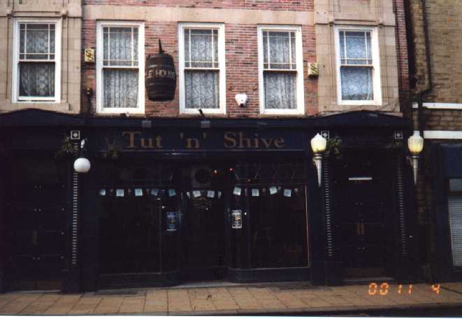 The Tut N Shive, now re-born as Number Ten. Not nearly as good as it used to be in the olden days though, and the seats are rubbish. No good at all if you've got a bad back which is what you'll end up having anyway if you sit down here for too long.
