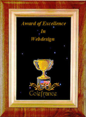 Award of Excellence in Web Design