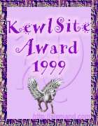 Kewl Site Award 1999