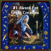 #1 Award For Great Creation