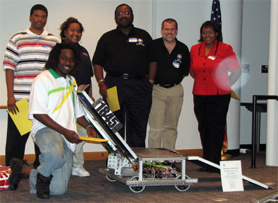 Chris, Jerron, Rosalyn, Mr. Giles, Me, and Mrs. Manuel