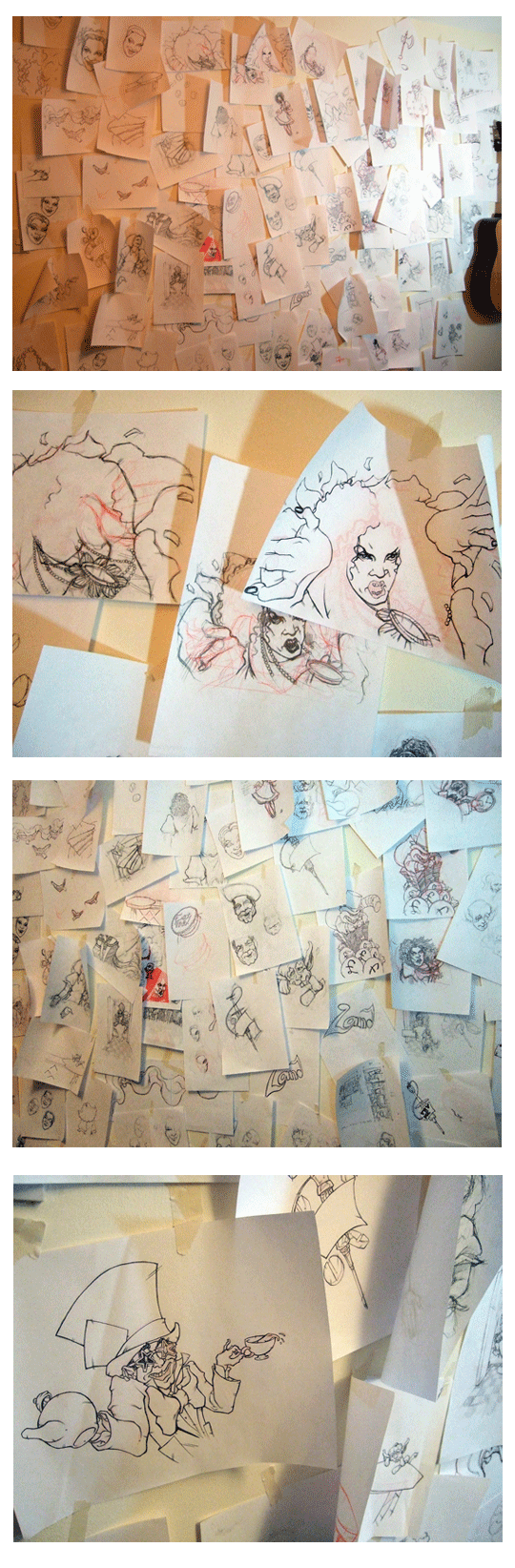 next sketch book page
