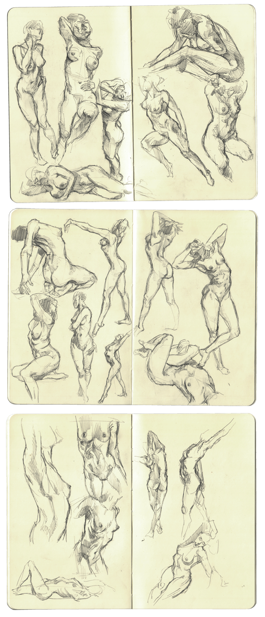 next sketch book page