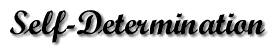 Self-Determination