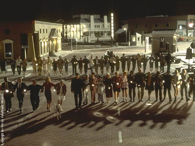 The townspeople look for Feck's contact.