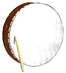 Play me! REMO Bodhran