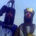 king Authur and Sir Bedevere