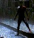Spiderman in the Rain, no mask