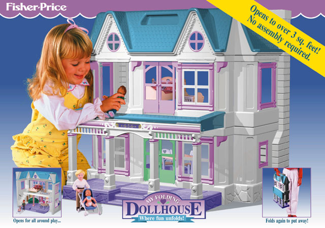 fisher price dream dollhouse 1993