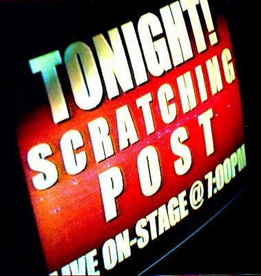 scratching post live! 