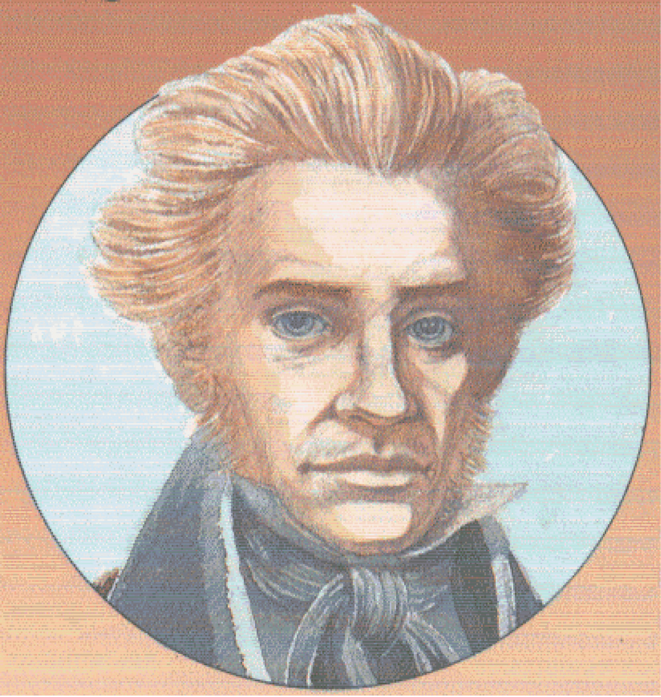 Kierkegaard vom Cover einer Textauswahl