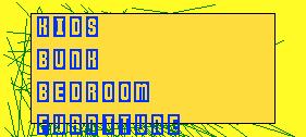 kids bunk bedroom furniture