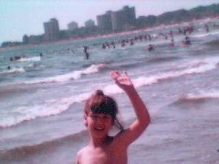 me on the beach