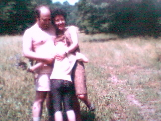 mom, dad, me