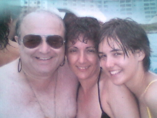 dad, mom, me