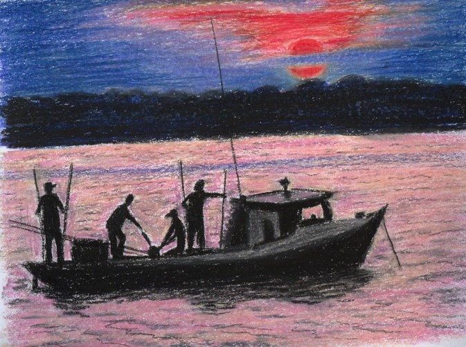 "Oyster Fishing"