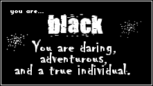 Yeah! Black is my fav Color, Im so Damn Lucky ^^
