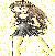 She scanned in a little yellow --; I don't think she's too bad, considering I inked her on the bus. Sailor Sun (c) SUS