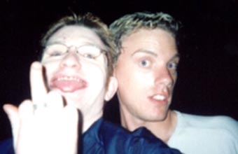 Paul and me.