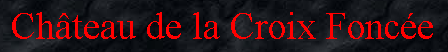 Castle of the Dark Cross