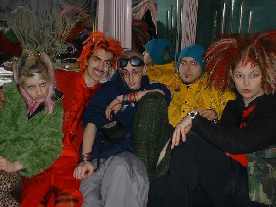 Jon (In the middle) and his friends