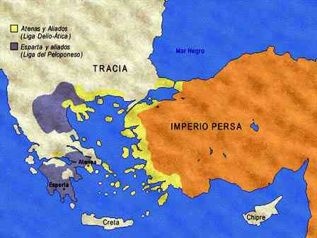 Ligas de Atenas y Esparta
