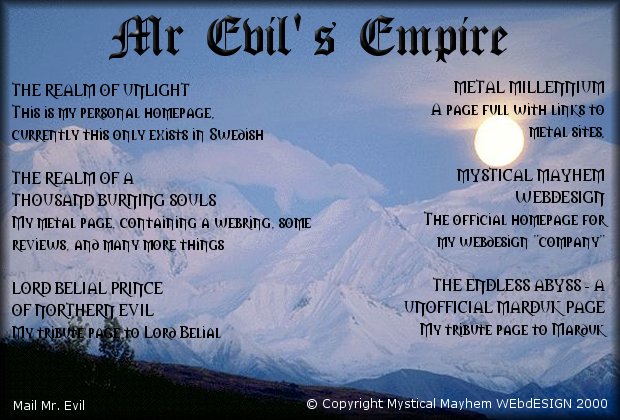 Mr Evils Empire