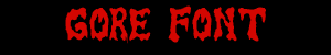 Gore Font