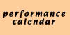 performance calendar