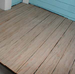 plank porch
