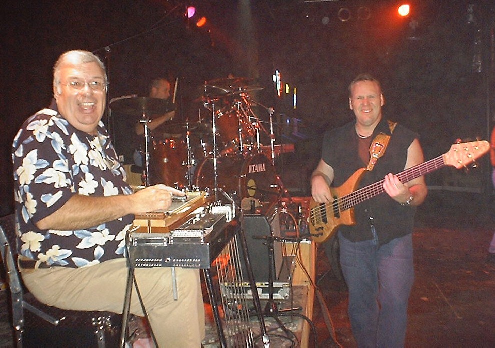 Jamming with my buddy (Wimpy) Larry Sasser 