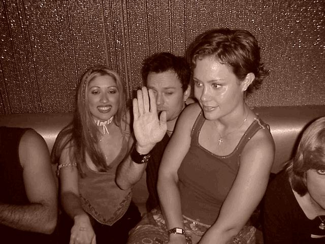 Have we had slightly too much to drink, Darren? Hmmmm.. Your mother is not gonna be happy to hear about this.