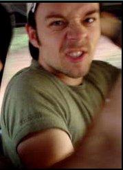 Darren: "What??? You mean to tell me that I don't normally look like a gentleman? Ah, just wait until I catch up with yooouuu!!"