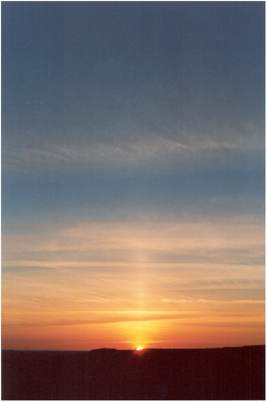 Sun pillar big