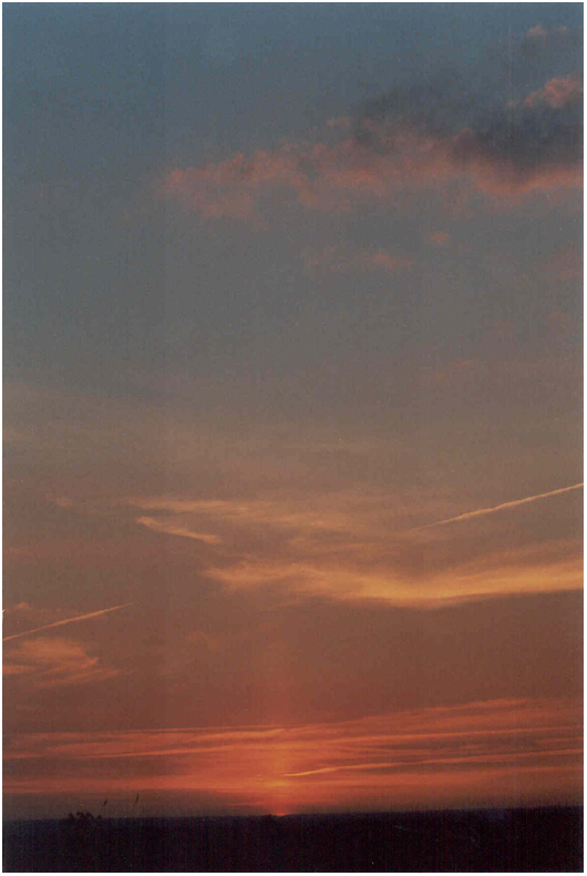 Sun pillar big