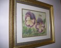 Purple Pansies