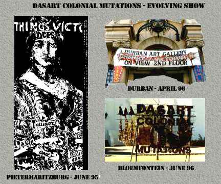Colonial Mutations - three exhibitions, click on the invitation