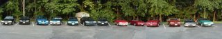 A merged picture of us all at berts