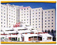 The Mercure hotel above Center One