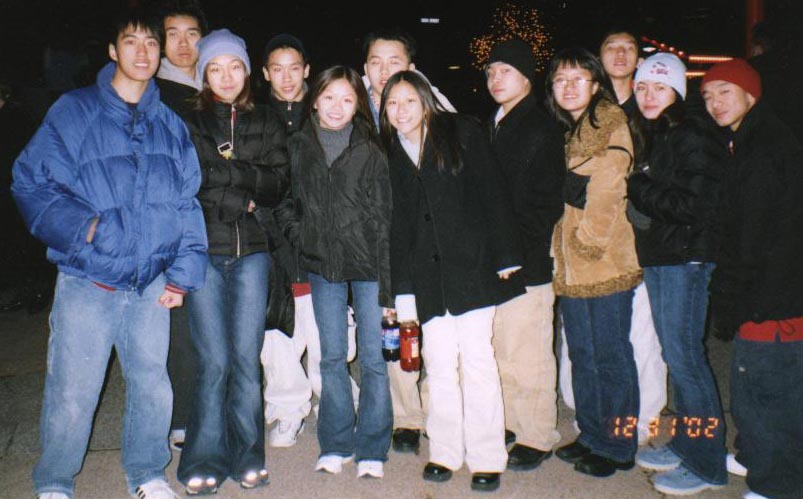 Navy pier. Pic on New year's eve (kelly's birthdai)