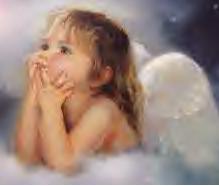 to young to be an angel.