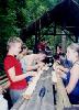 Having Lunch During Trek