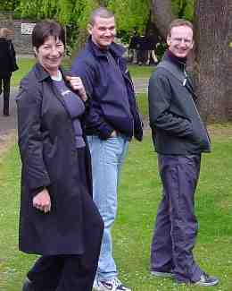 Maureen, Si and Dan